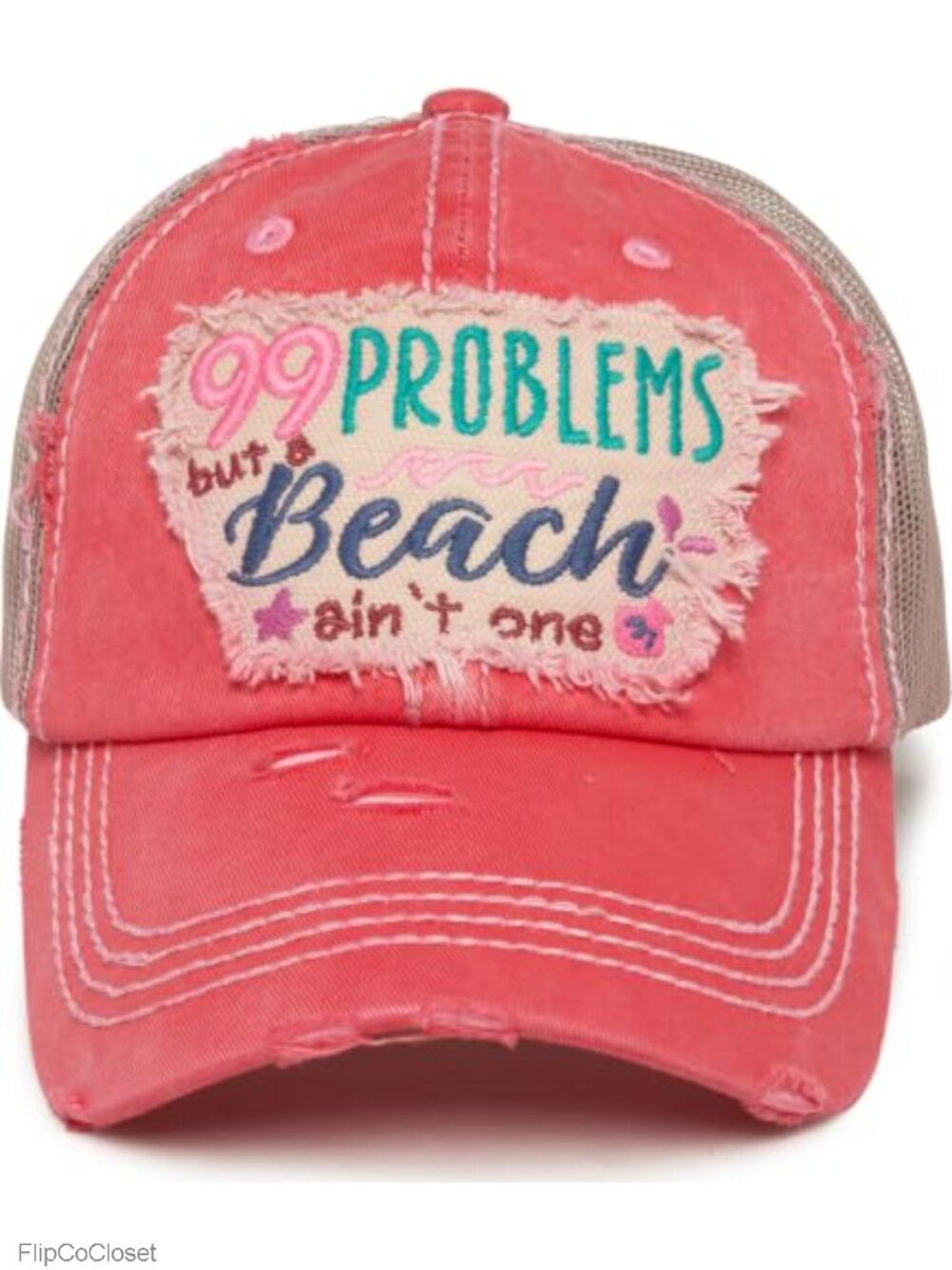 Distressed Vintage Embroidered Dad Hat Baseball Cap Adjustable 100% Cotton
